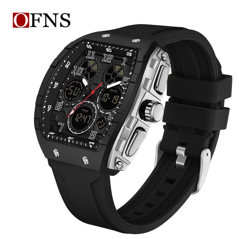 🎁Men's Luminous Digital Watch – Sporty Automatic, Water Resistant & Free Shipping🚛📦