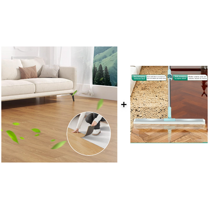 🧱2026 Hot Sale🏠Wood Grain Peel and Stick Floor Tiles, Self-Adhesive, Waterproof & Easy DIY Installation 🌿