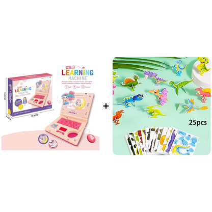 🔥💻 50% Off! 🧸 Interactive Toy Laptop—featuring lights, sounds, and educational games—fostering creativity and motor skills through play 🎵