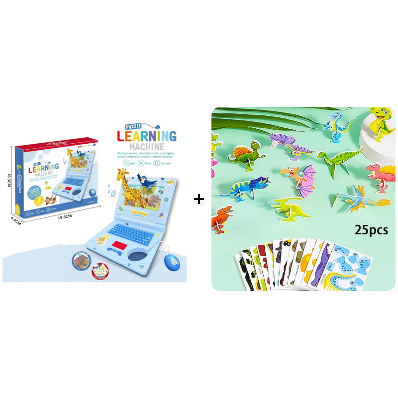 🔥💻 50% Off! 🧸 Interactive Toy Laptop—featuring lights, sounds, and educational games—fostering creativity and motor skills through play 🎵