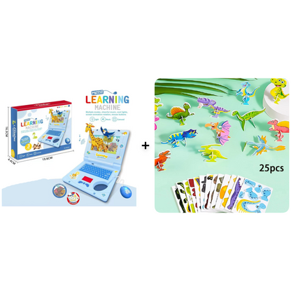 🔥💻 50% Off! 🧸 Interactive Toy Laptop—featuring lights, sounds, and educational games—fostering creativity and motor skills through play 🎵