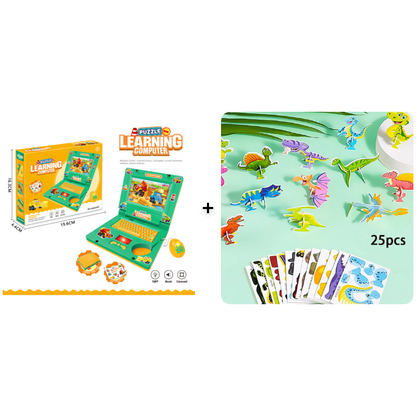 🔥💻 50% Off! 🧸 Interactive Toy Laptop—featuring lights, sounds, and educational games—fostering creativity and motor skills through play 🎵