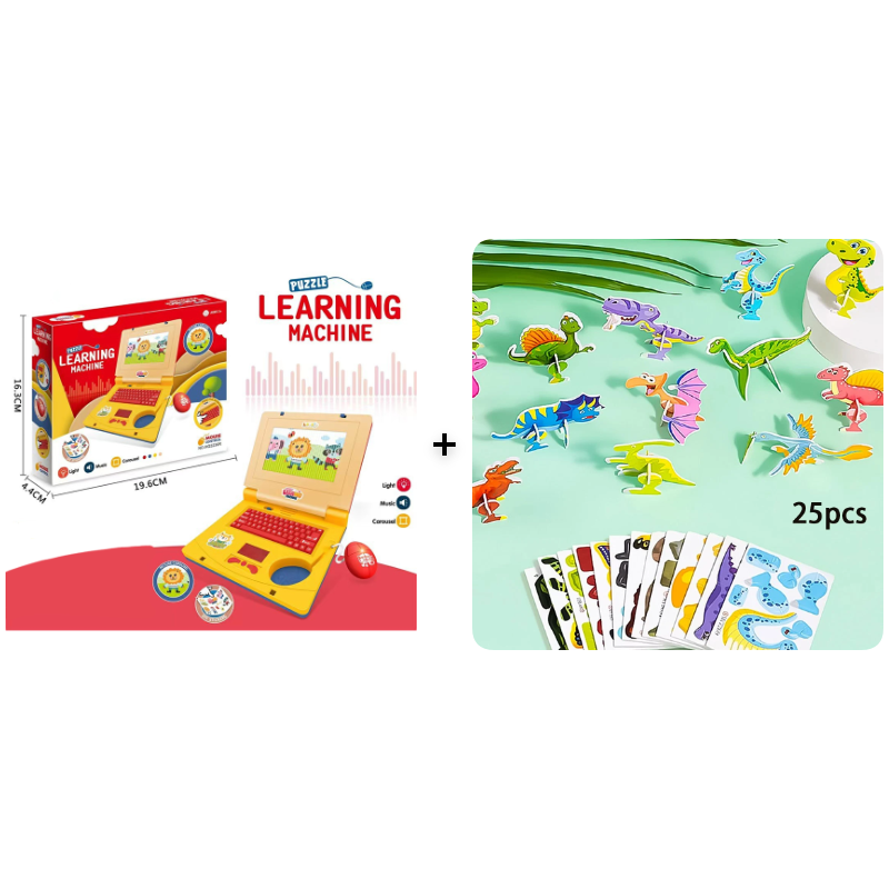 🔥💻 50% Off! 🧸 Interactive Toy Laptop—featuring lights, sounds, and educational games—fostering creativity and motor skills through play 🎵