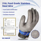 🥳2026 HOT SALE🥳Stainless Steel Mesh Glove – Highest A9 cut level, perfect for butchers & chefs. No more knife accidents! 🔪🚫