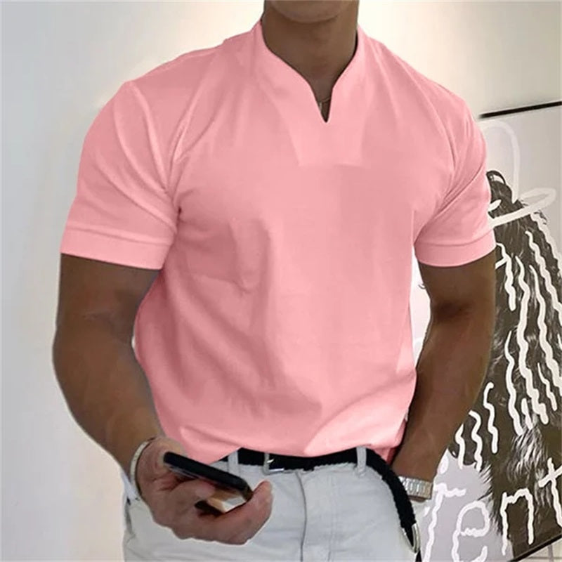 🥳💞Over 50,000 sold!💥Business-casual fitness T-shirt – stay cool and comfortable from the office to the gym. Soft to the touch, breathable and with a sharp cut. An essential addition to your everyday wardrobe💎