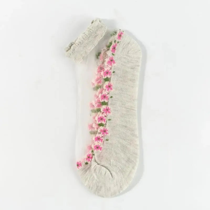 🌺Floral Lace Women's Spring Summer Ankle Socks