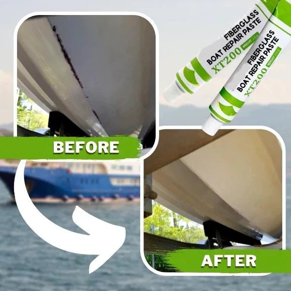🚤Fiberglass Boat Repair Paste – Instant Gelcoat Fix, Marine Grade, Easy Apply ✨