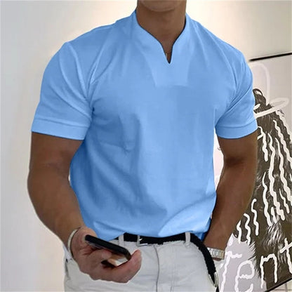 🥳💞Over 50,000 sold!💥Business-casual fitness T-shirt – stay cool and comfortable from the office to the gym. Soft to the touch, breathable and with a sharp cut. An essential addition to your everyday wardrobe💎