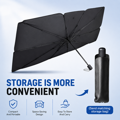 🌸LAST DAY SPECIAL PRICE!!🌸Upgraded Car Windshield Sun Shade Umbrella