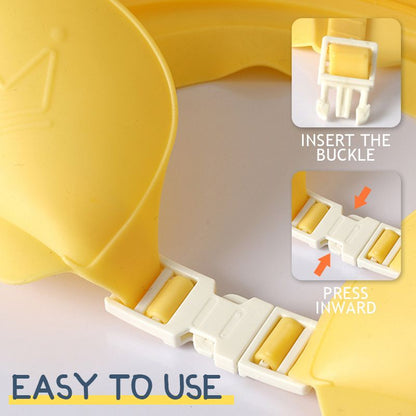 🛡️ Kids' Ear Protective Cap – Soft padding, secure fit & adjustable – Perfect for bathing, swimming & noisy environments 🌊