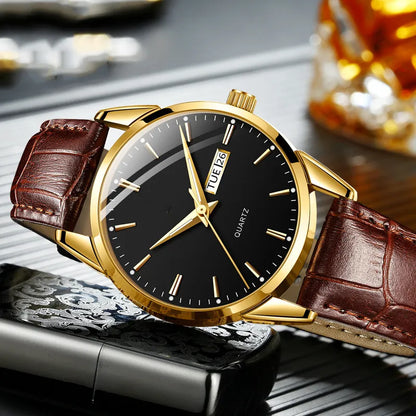 Fashion Waterproof Quartz Watch | Unisex Luxury Timepiece for Men & Women