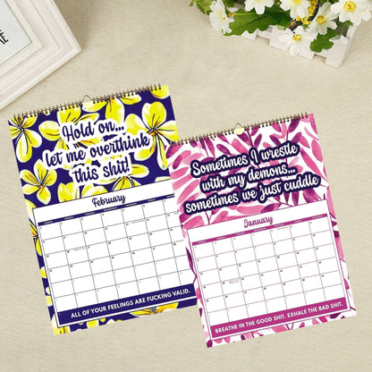 📅 2027 Sweary Humor Wall Calendar