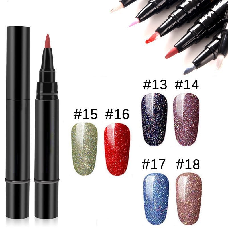 ✨One Step Nail Gel Pen🎨Free handheld mini UV nail lamp💡