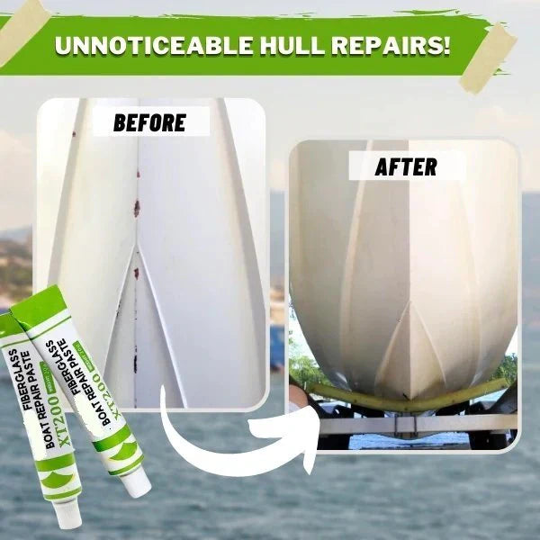 🚤Fiberglass Boat Repair Paste – Instant Gelcoat Fix, Marine Grade, Easy Apply ✨