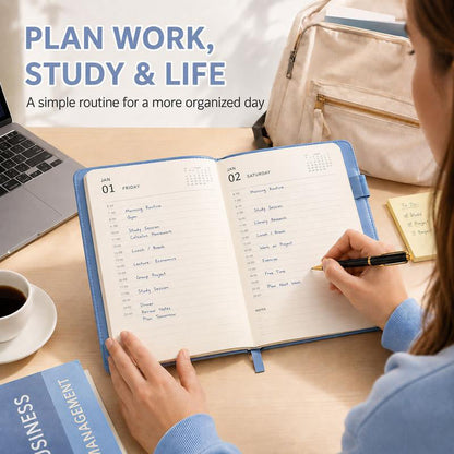 ⏳🔥LIMITED-TIME 50% OFF! ⏰2027 Planner – A5 Size, One Page Per Day with Dates – Perfect for Daily Notes and Future Reference ✨