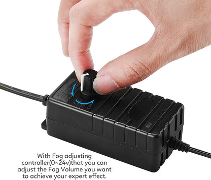 🔥 50% OFF 💨 12-LED Ultrasonic Mist Maker – Cool Mist, Colourful Lights & Instant Atmosphere ✨