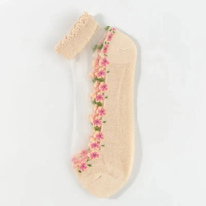🌺Floral Lace Women's Spring Summer Ankle Socks