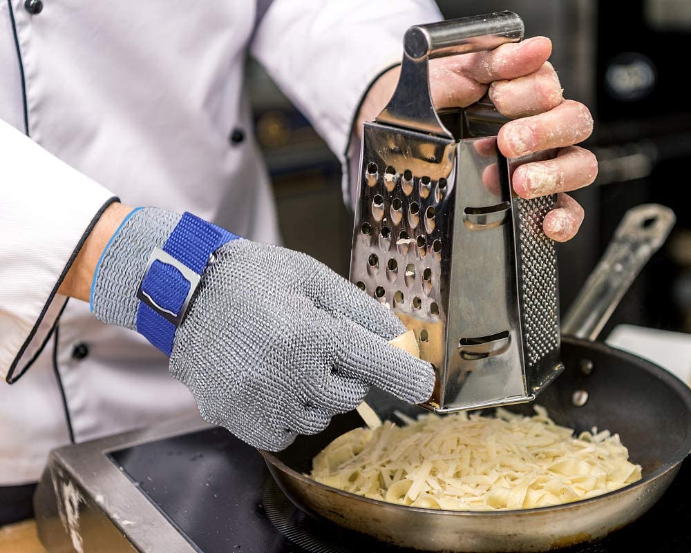🥳2026 HOT SALE🥳Stainless Steel Mesh Glove – Highest A9 cut level, perfect for butchers & chefs. No more knife accidents! 🔪🚫