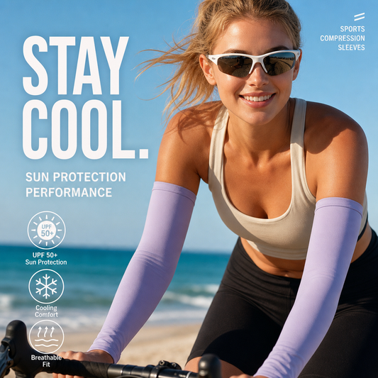 ⏳Time-Limited Special⏰Cooling Compression Sleeves – Ice-Cool Arms, Total UV Shield 💪