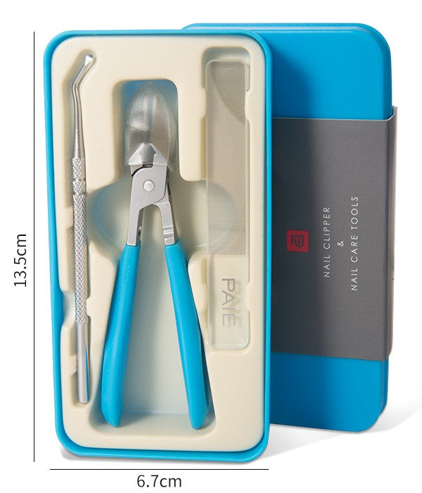 🔥2026 Hot Sale🔥Anti-Splash 25° Slant Edge Nail Clipper 3-Piece Set
