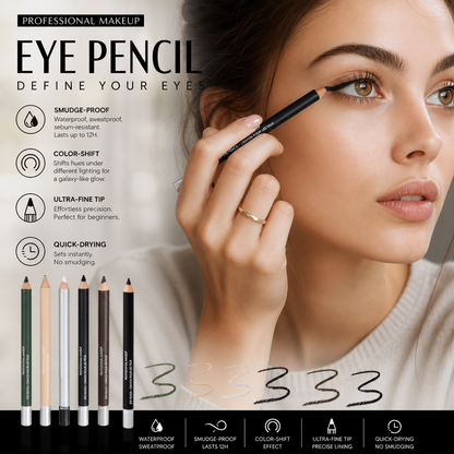 ⏳BUY 1 GET 1 FREE!⏰Soft Smudgeable Eyeliner Pencil – Long-Lasting, Effortless Blend