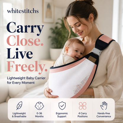 Lightweight Baby Carrier Wrap | Ergonomic Infant Sling for 0–36 Months | All-Season & Breathable Styles