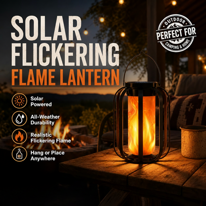 🎁Buy more get more save🎁Solar Flickering Flame Lantern