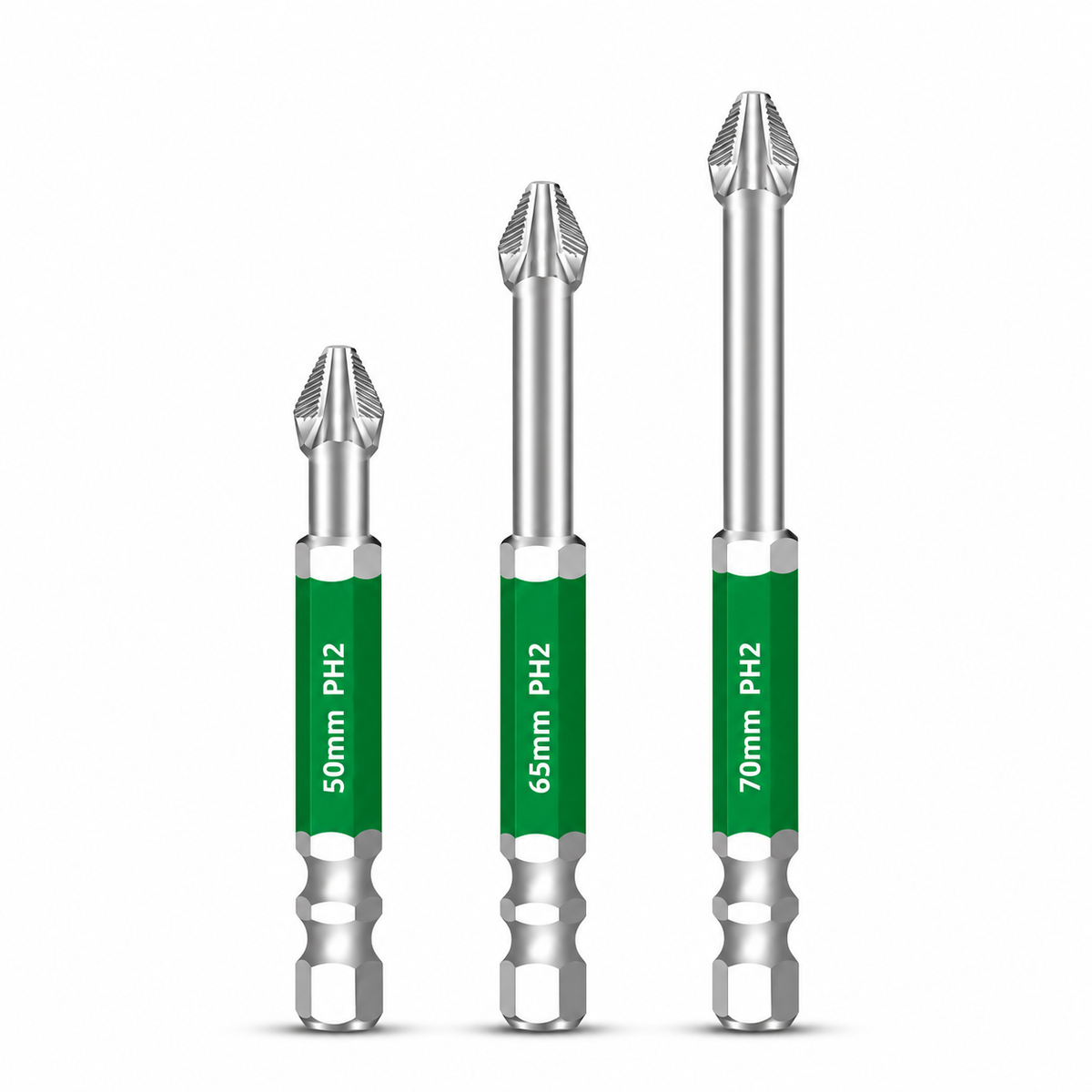 📢 50% OFF!🔥✨Magnetic Phillips Bit Set – Anti-Slip Grip & Impact Resistance for DIY & Repairs