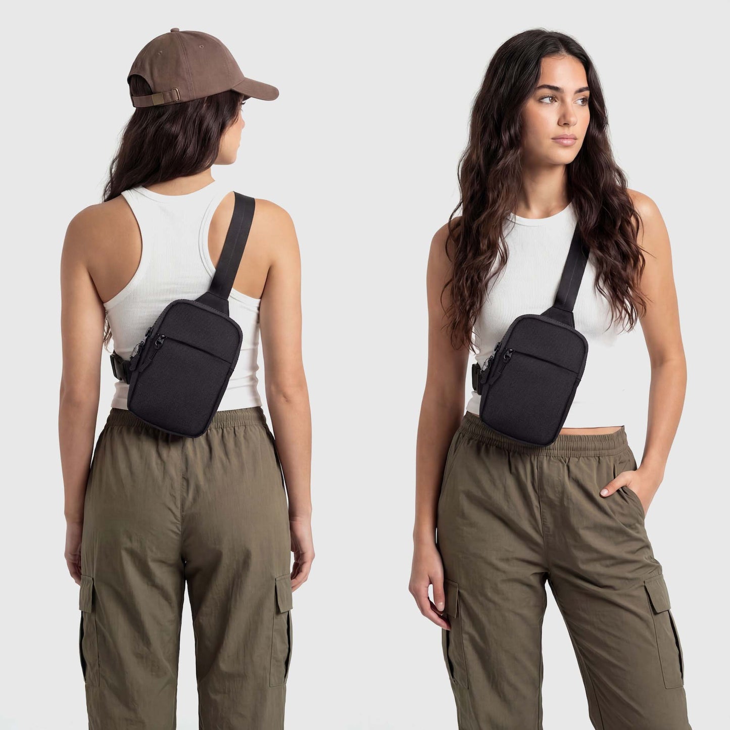 Upgraded 2.0 Travel Sling Bag | Anti-Theft, 500D Nylon, RFID Protection — Limited Time 50% Off