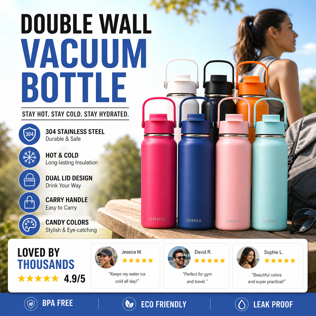 🏖️Summer Hot Sale 50% OFF🏝️❄️Portable heat preservation you can hold! 🔥Premium Stainless Steel Insulated Tumbler