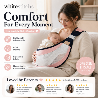 Lightweight Baby Carrier Wrap | Ergonomic Infant Sling for 0–36 Months | All-Season & Breathable Styles