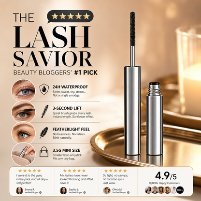 LAST DAY SALE: ONLY ￡6.99!! Waterproof Curling & Lengthening Mascara