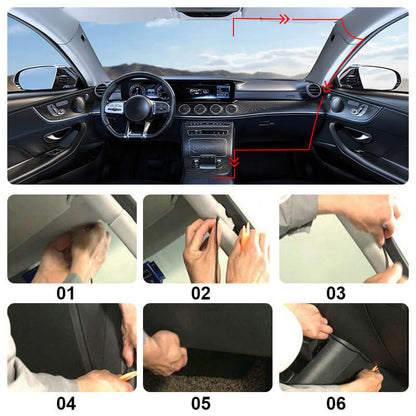 🔥HD tachograph✅Parking monitor - front and rear video - reversing camera