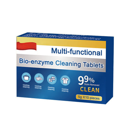 🔥BUY 1 GET 1 FREE!✨Enzyme Cleaning Tablets🚽Deep Cleaning & Stain Removal for Toilets & Drains with Natural Formula✨