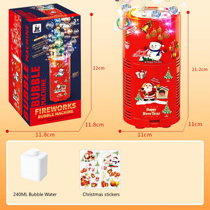 🥳Happy New Year🔥Light Up Bubble Maker