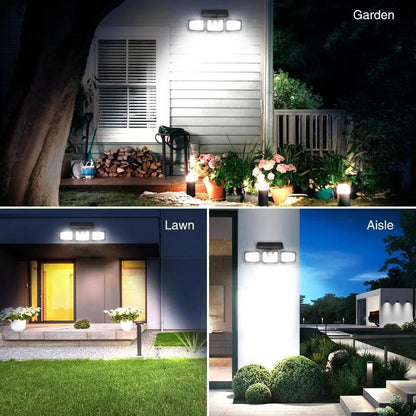 🔥Adjustable Motion Sensor Solar Lumina Lights