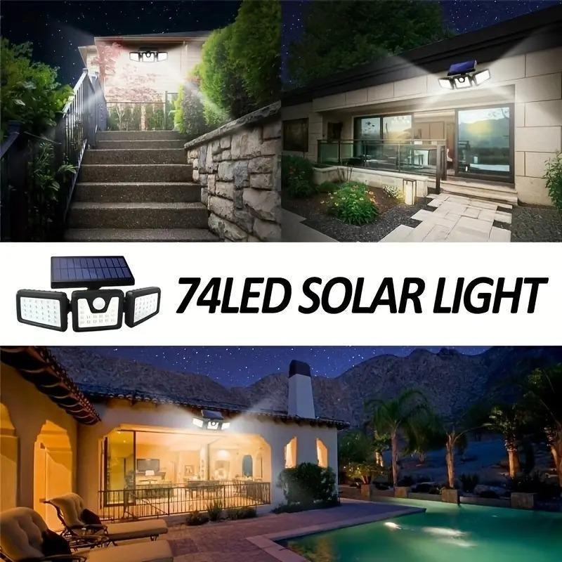 🔥Adjustable Motion Sensor Solar Lumina Lights