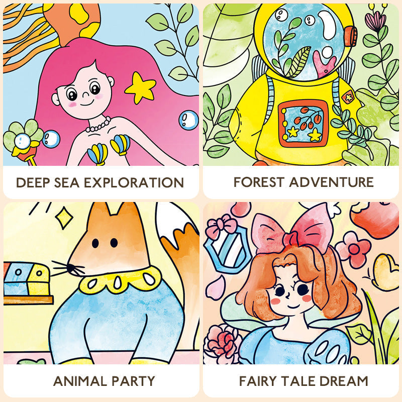 Watercolor Painting Book