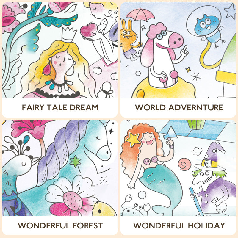 Watercolor Painting Book