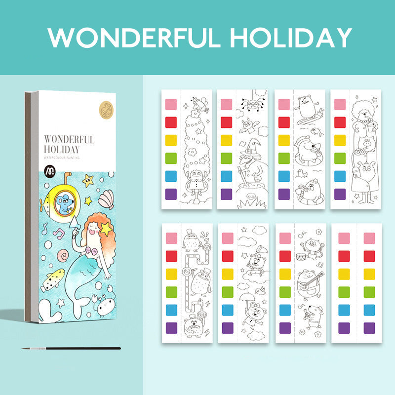 Watercolor Painting Book