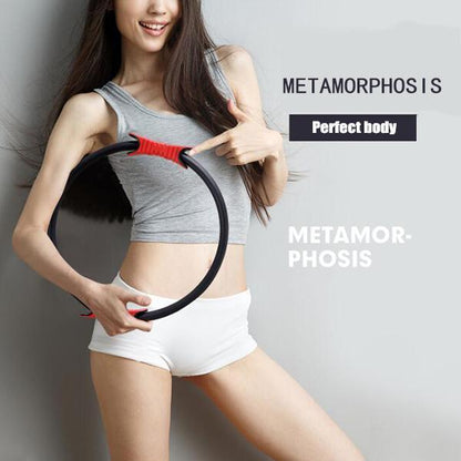 💪Pilates Ring Fitness Trainer🏋️‍♀️Adjustable Resistance, Tones Arms/Legs/Core & Perfect for Home Workouts📦