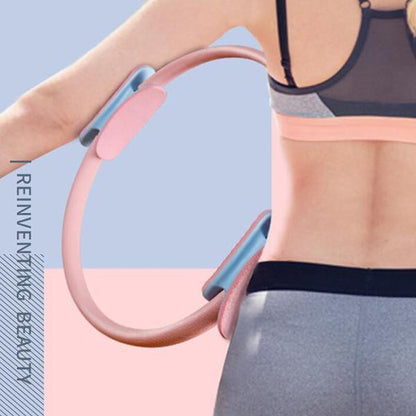 💪Pilates Ring Fitness Trainer🏋️‍♀️Adjustable Resistance, Tones Arms/Legs/Core & Perfect for Home Workouts📦