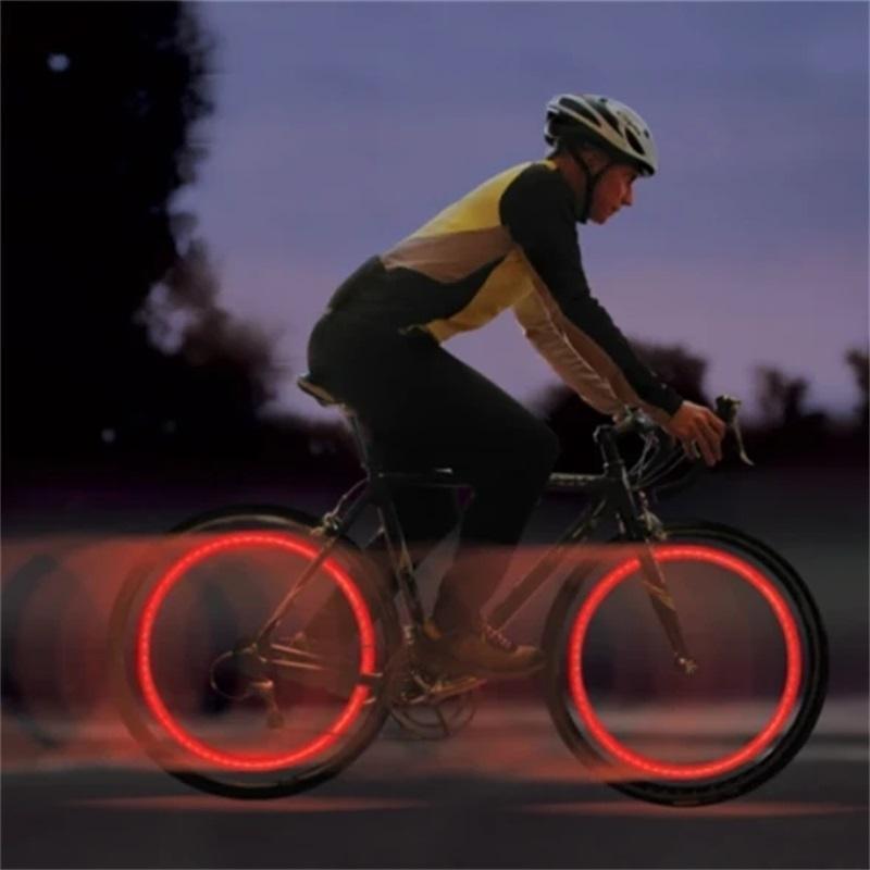 Motion-Activated LED Tyre Valve Cap Lights | Auto On/Off, Waterproof, 700hr Battery | Bike, Car & Motorcycle | 12 PCS