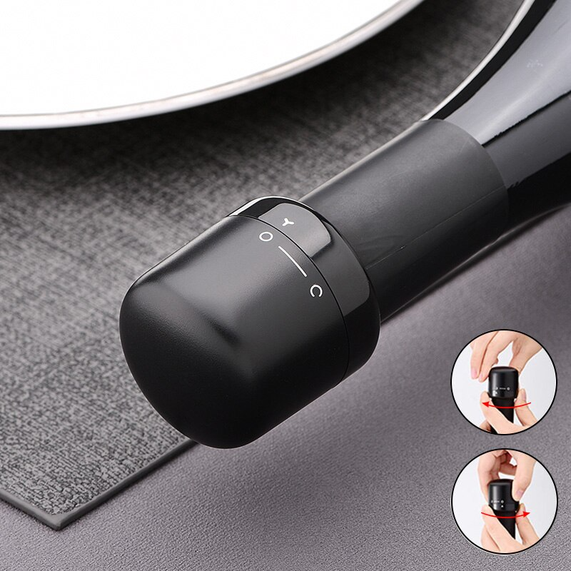 🎉 2026 Sale — Over 29,000 Sold! 🍾 Wine & Champagne Stopper – Twist-Lock Seals Freshness, Keeps Bubbles Alive for Days! ✨