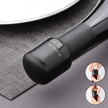 🎉 2026 Sale — Over 29,000 Sold! 🍾 Wine & Champagne Stopper – Twist-Lock Seals Freshness, Keeps Bubbles Alive for Days! ✨