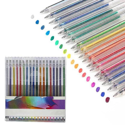 🎁Glitter Gel Pen Set – Smooth Writing 🎨