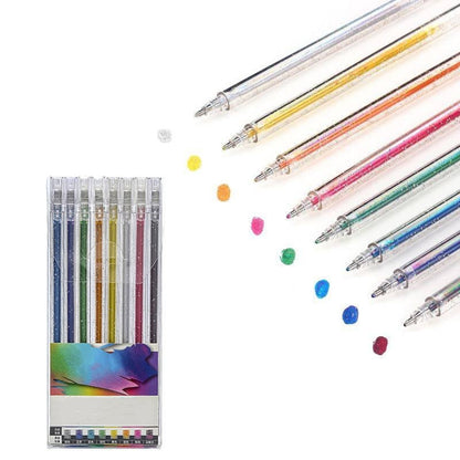 🎁Glitter Gel Pen Set – Smooth Writing 🎨