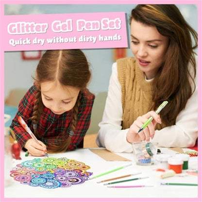 🎁Glitter Gel Pen Set – Smooth Writing 🎨