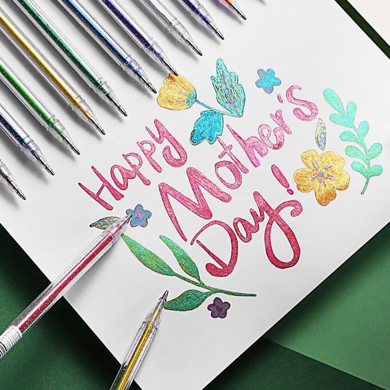 🎁Glitter Gel Pen Set – Smooth Writing 🎨