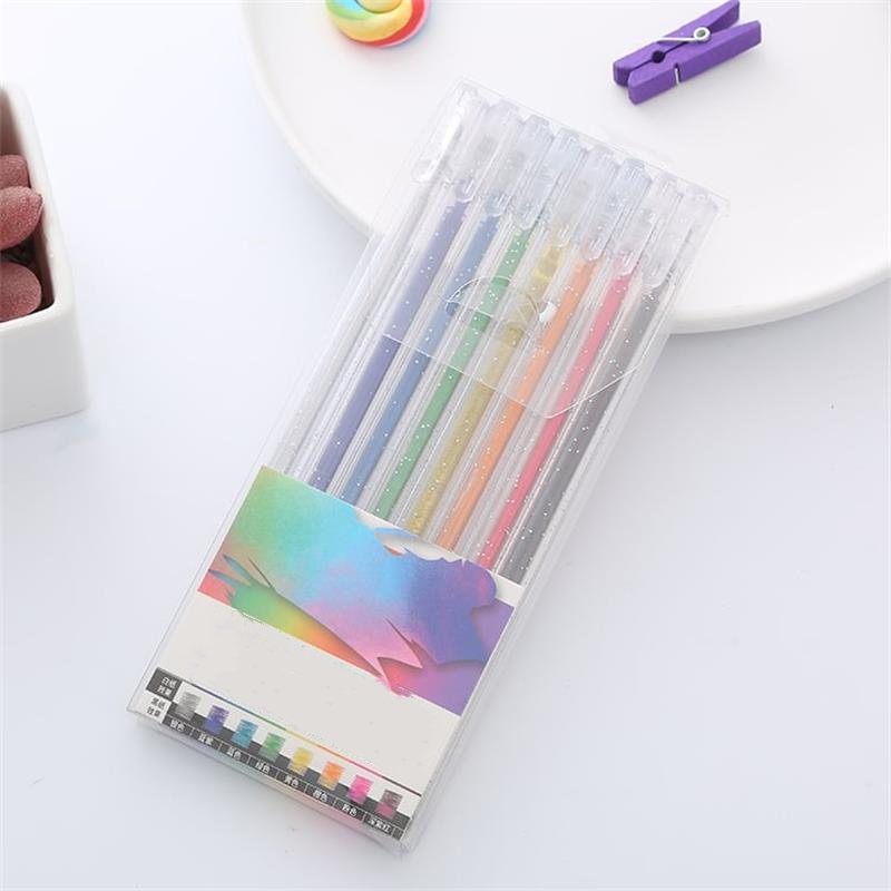 🎁Glitter Gel Pen Set – Smooth Writing 🎨